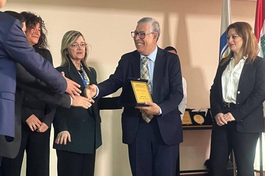 Moroccan academic honored in Beirut for leadership in Arab media research