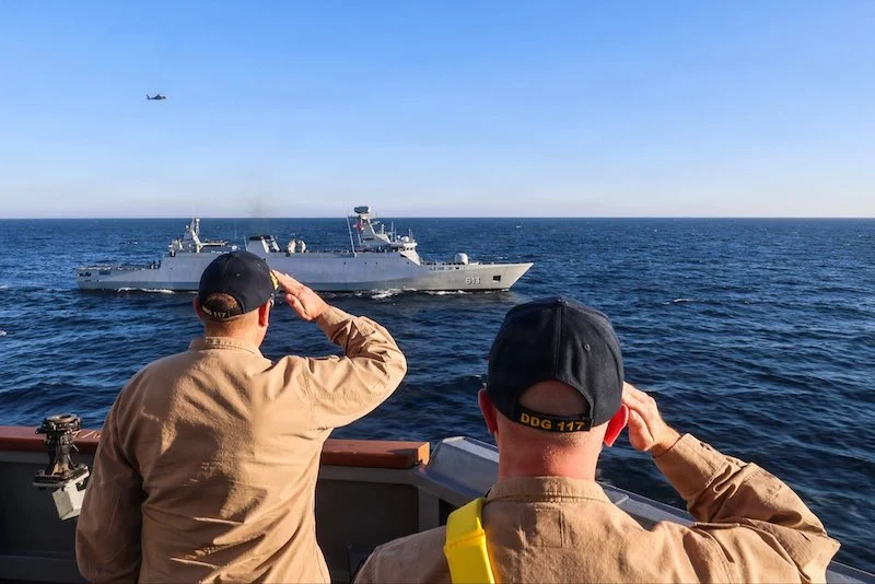 Morocco and US hold live fire naval exercises off Agadir