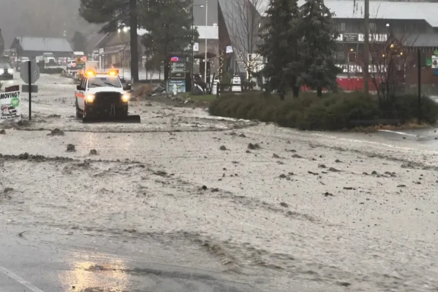 Flood alerts issued across California as powerful storms batter region