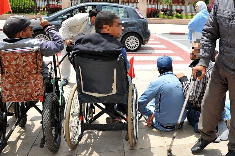 Blind and disabled Moroccans demand action as benefit card remains inactive