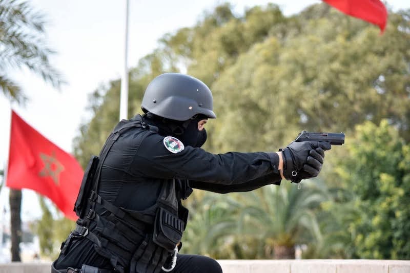 Police exchange gunfire with suspected drug traffickers