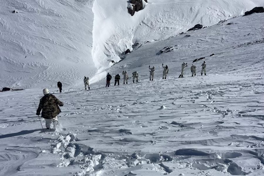 In Pictures: Specialized military rescue teams recover bodies of missing tourists in Toubkal