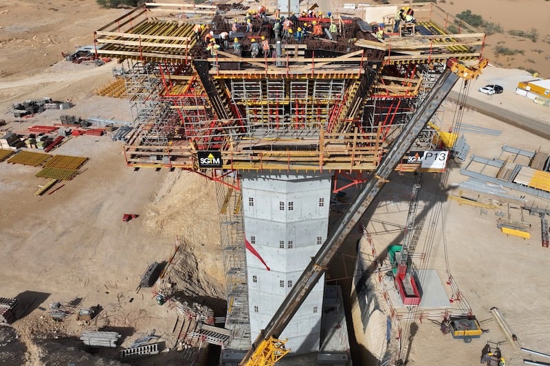 Bridge Moroco Morocco’s largest road bridge reaches 33% completion in Laayoune