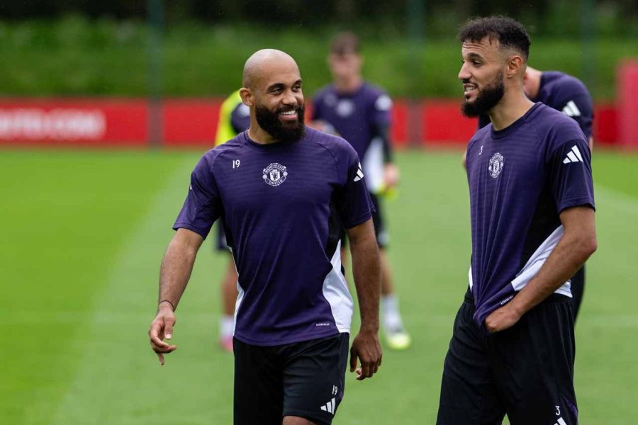 Man Utd Teammates Mazraoui, Mbeumo go head-to-head in Morocco/Cameroon AFCON encounter