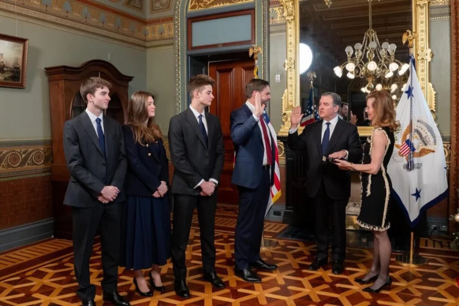 US ambassador to Morocco takes oath before Vance as 250 year ties are invoked