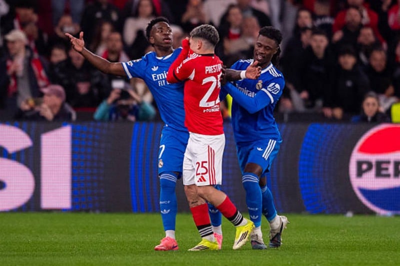 Benfica’s Prestianni denies racist abuse toward Vinicius Jr. as UEFA opens probe