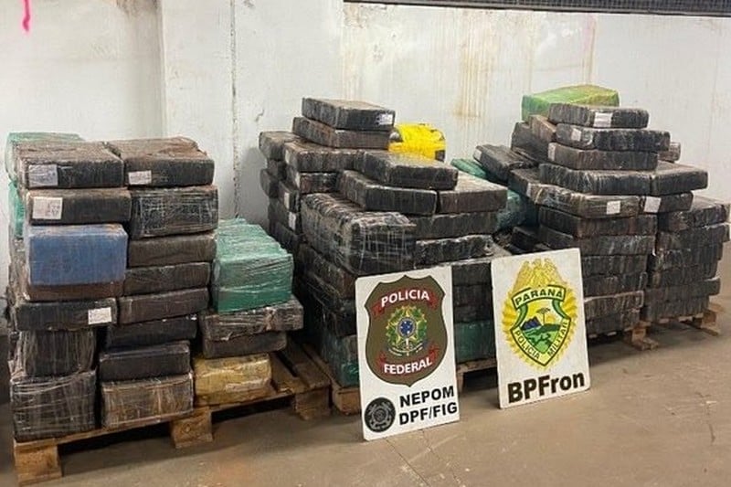 Brazil seizes 240kg of Cocaine bound for Morocco and Portugal
