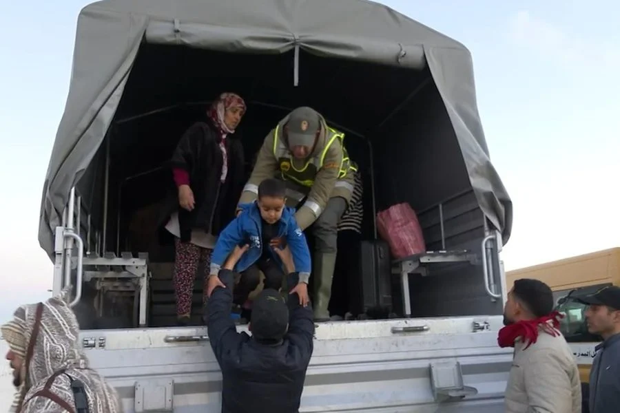 Taounate logs 700 emergency actions as floods threaten homes, roads and utilities