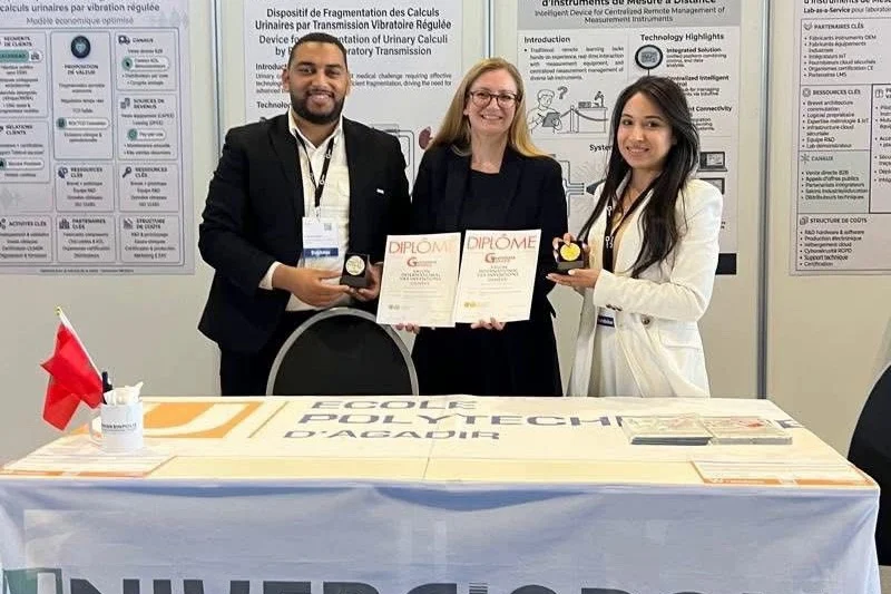Agadir engineering school wins two medals at Geneva inventions fair