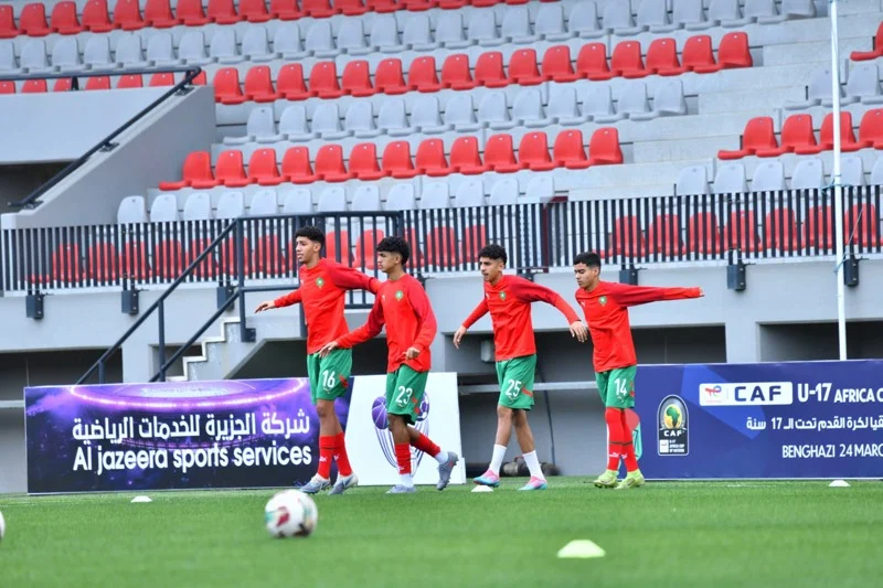 Morocco U-17 beats Algeria 3-0 for second straight win in UNAF qualifiers