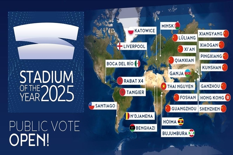 Four Moroccan stadiums nominated for Stadium of the Year 2025 award