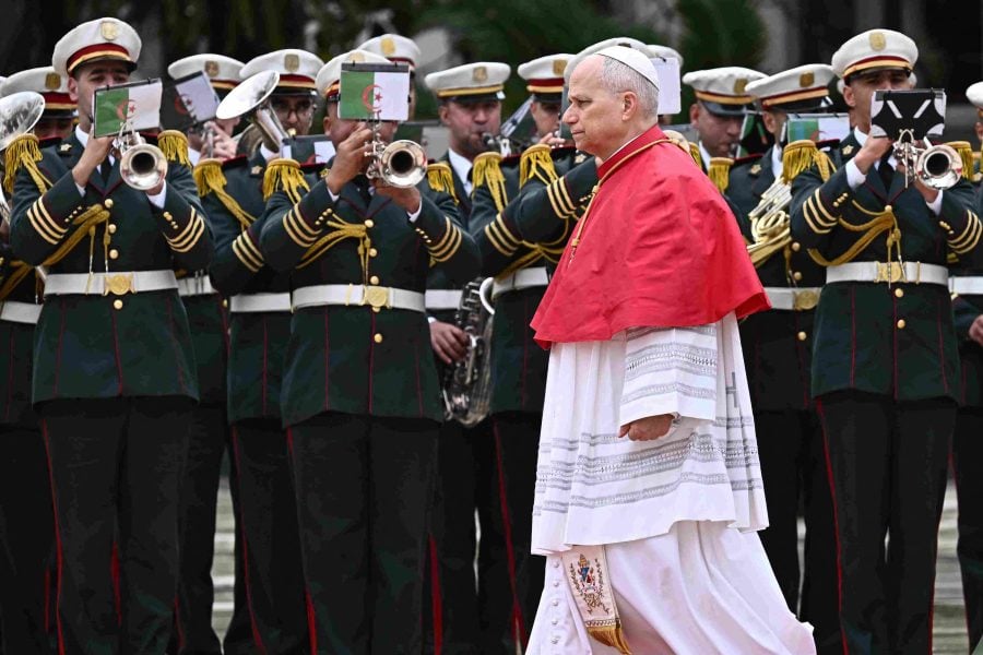 Pope walks in Augustine's footsteps on Algeria trip marred by suicide attacks