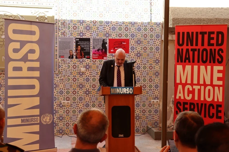 UN praises mine awareness event in Moroccan Sahara, urges greater action