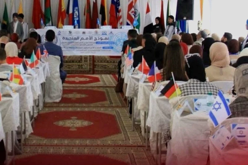 Israeli Flag in Chefchaouen Classroom Sparks Controversy, Officials Cite UN Simulation Exercise