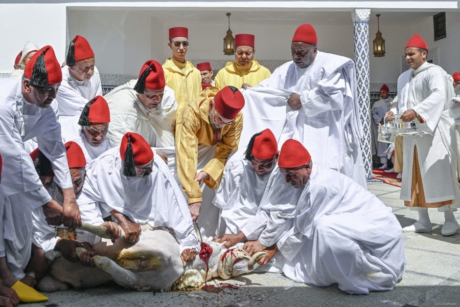 King Mohammed VI leads Eid rites in Rabat alongside royal family