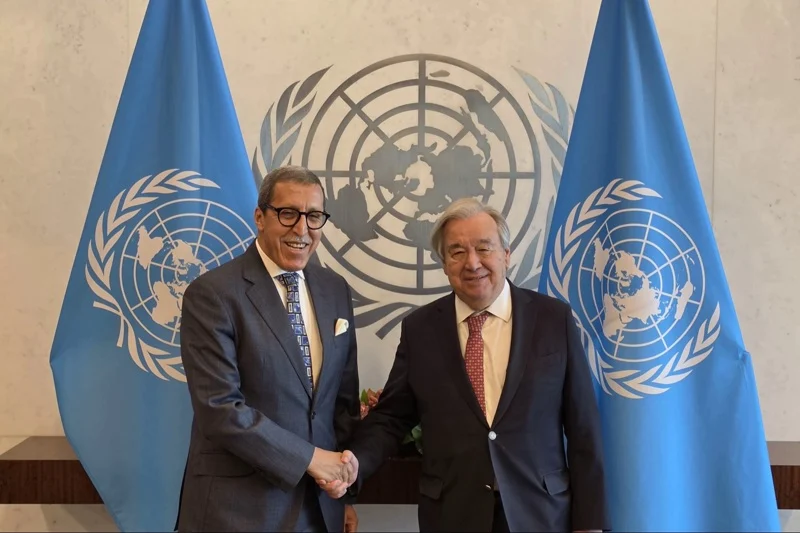 Morocco’s UN envoy meets Guterres to advance peacebuilding agenda