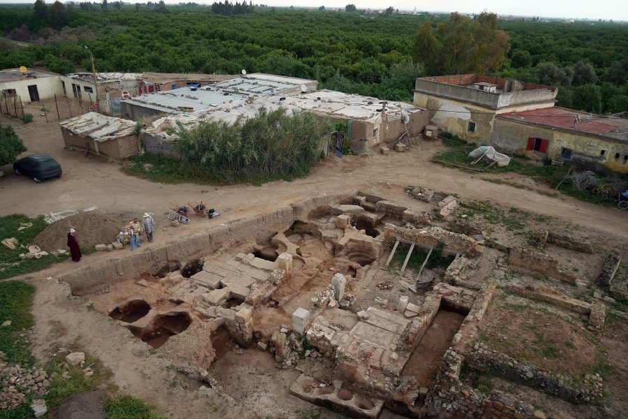 At Moroccan site that yielded one of the Roman world’s rarest objects, new digs challenge earlier views
