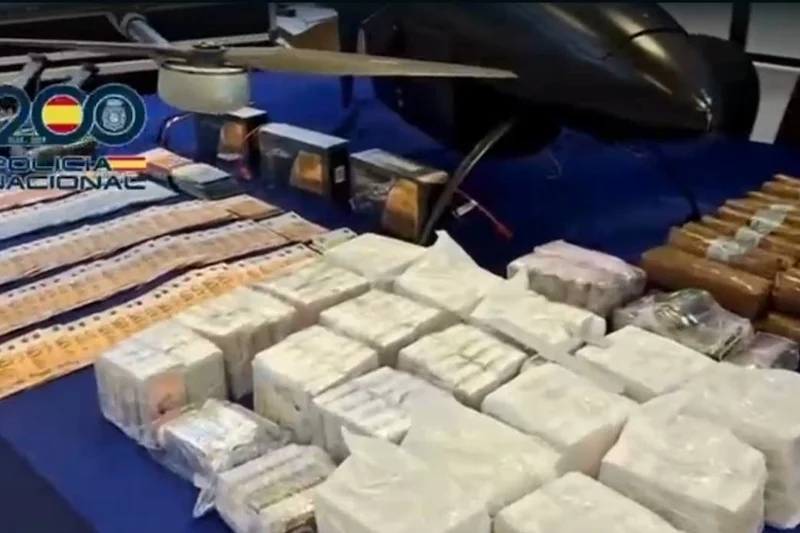 Spanish police dismantle drone smuggling network moving drugs from Morocco to France