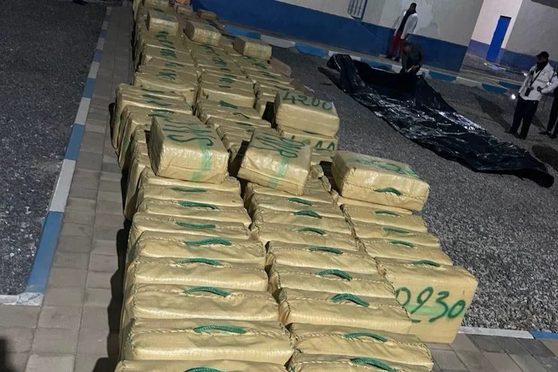 Moroccan police seize 6.5 tons of hashish in southern drug trafficking bust