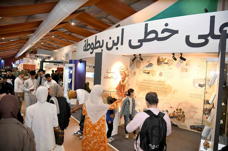 Ibn Battuta Takes Rabat Book Fair Visitors Across Time and Cultures