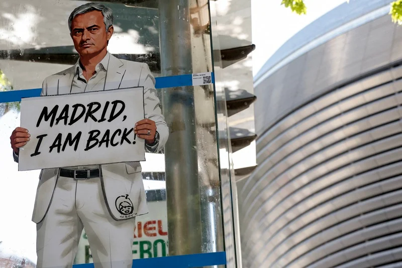 Mourinho named Real Madrid coach on three-year deal