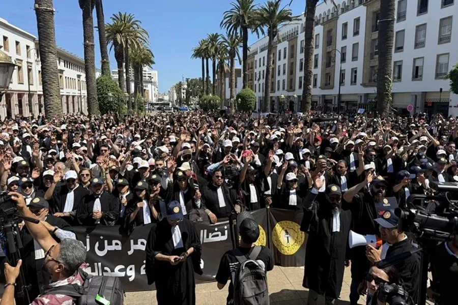 Morocco’s lawyers extend work stoppage until Oct. 7, citing dispute over profession law
