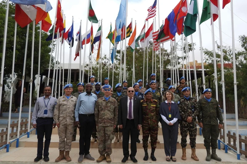 UN peacekeeping team conducts digital awareness training mission at MINURSO