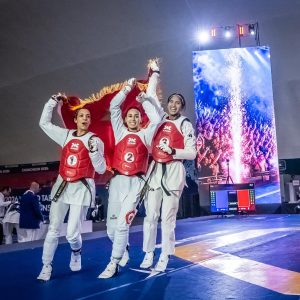 Morocco crowned Women's Team Taekwondo World champions for first time 