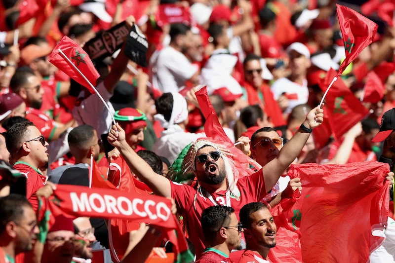 After Morocco’s World Cup exit, study shows what high-stakes matches do to fans’ bodies
