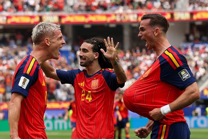 Spain set up World Cup semi-final with France after late win against Belgium
