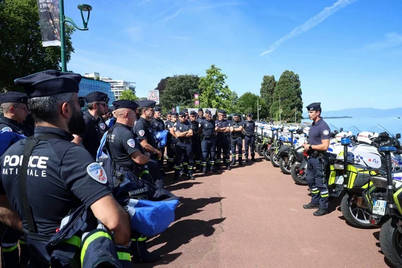 France urges calm during World Cup game against Morocco