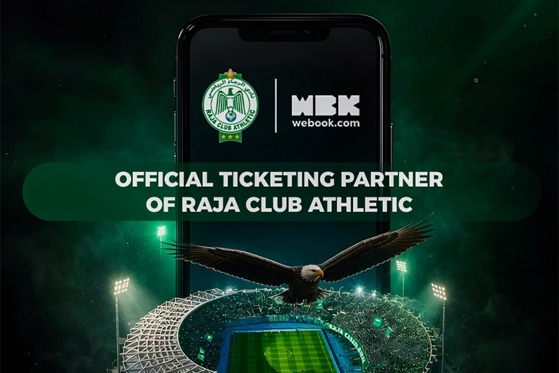 Raja CA names Webook exclusive ticketing partner in three-year deal