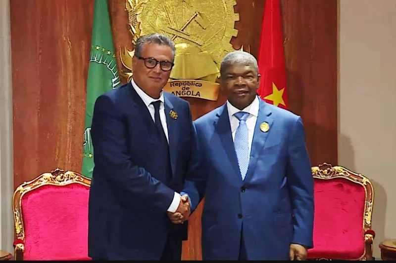Gov’t Head Received in Audience by President of Angola