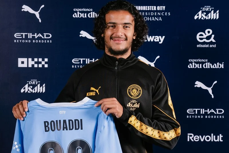 Bouaddi joins Man City for Premier League teenage record £85.6 mn