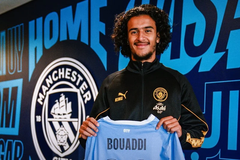 British Press Hails 'Next Midfield Maestro' Bouaddi's Arrival to Manchester City