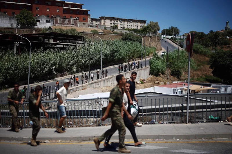 Moroccan migrants in Ceuta withdraw asylum claims as voluntary returns rise
