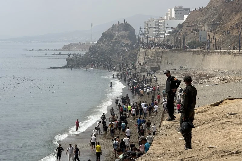 Report: Morocco's satellites monitored Ceuta migrant surge as Spain's radar satellite made one pass