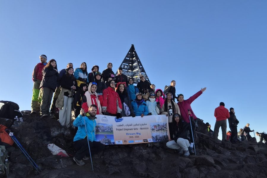 30 young women climb Mount Toubkal in third edition of Empower Girls program