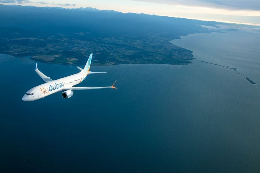 What happened aboard the Flydubai flight diverted to Saudi Arabia
