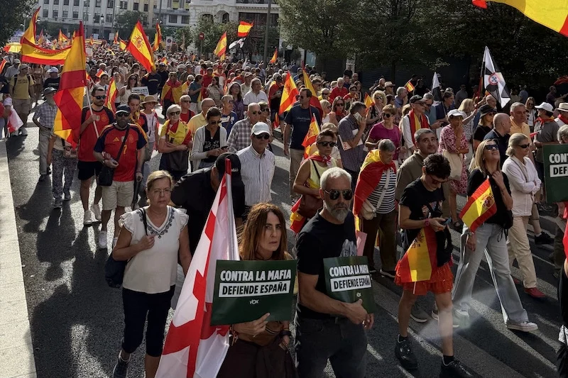 Thousands protest in Madrid over Spain’s handling of Ceuta migrant crisis