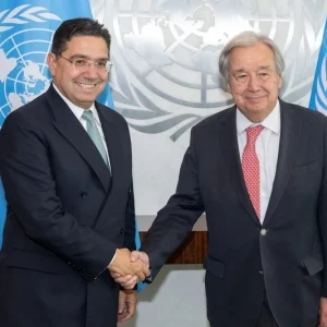 Bourita meets in New York with United Nations Secretary General