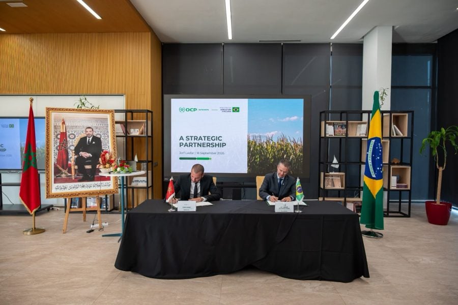Brazil and OCP Nutricrops sign agreement targeting 3.8 million tons of fertilizer