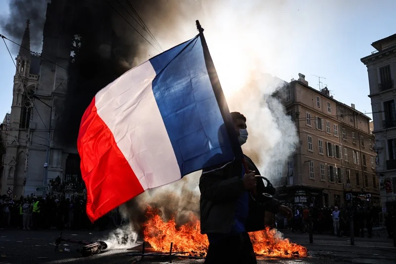 Around 550,000 people took part in France cost-of-living protests: interior minister