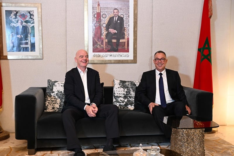 FIFA President Infantino visits Morocco for U-17 Women’s World Cup kickoff