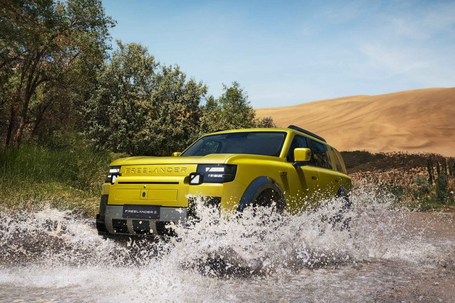 FREELANDER 8 reveals 460 kW hybrid powertrain and 900 mm wading capability