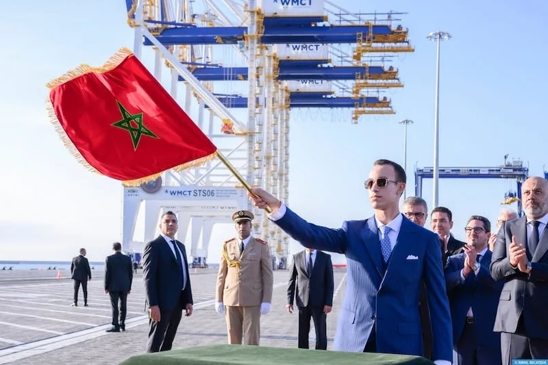 Crown Prince Moulay El Hassan Launches Operations at First Container Terminal at Nador West Med Port
