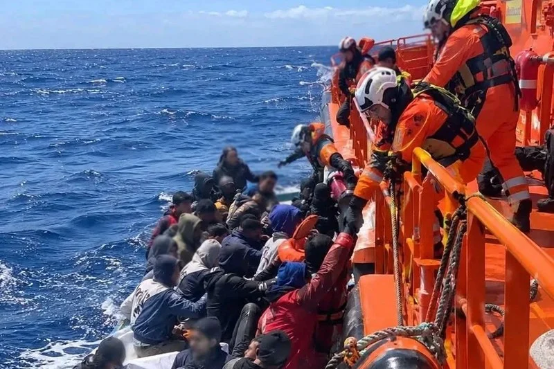 Six boats carrying 287 Moroccan irregular migrants reach Spain’s Lanzarote