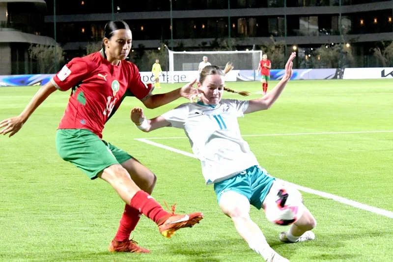 Morocco U-17 women thrash New Zealand 4-0 in World Cup opener