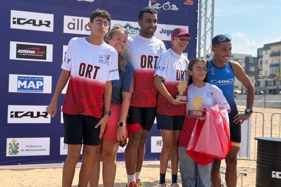 Mohammedia holds first Fdala Atlantic Triathlon, bringing 500 athletes from 10 countries
